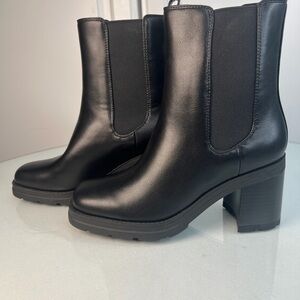 Nine West Black Heeled Boots